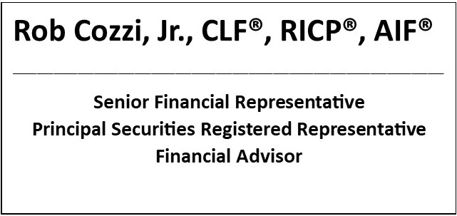 Rob Cozzi, Jr., CLF®, RICP®, AIF® 